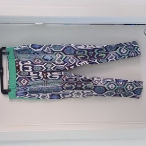 Nu New York Blue Multicolor Pants Size S